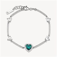 Bracciale Brosway Donna FANCY LIFE GREEN in Argento Zirconia FLG145 - FLG145